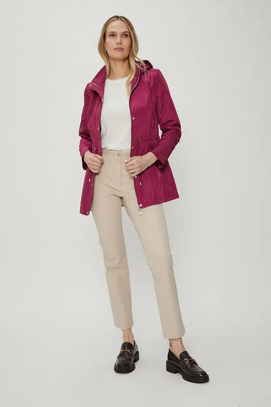 Trench Mujer Sport Burdeos