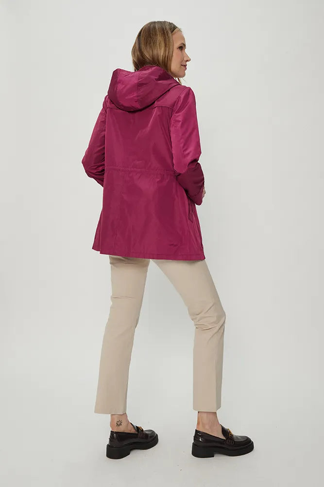 Trench Mujer Sport Burdeos