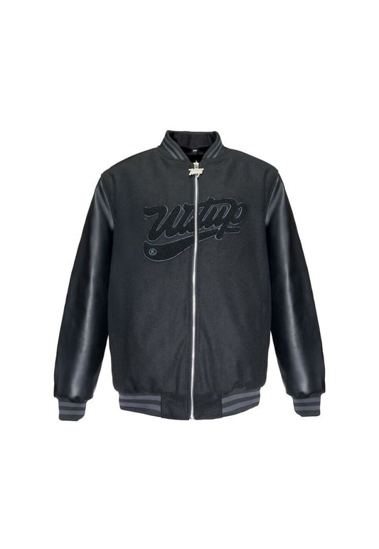 chaqueta-whatup-hombre-varsity-full-zipper-black