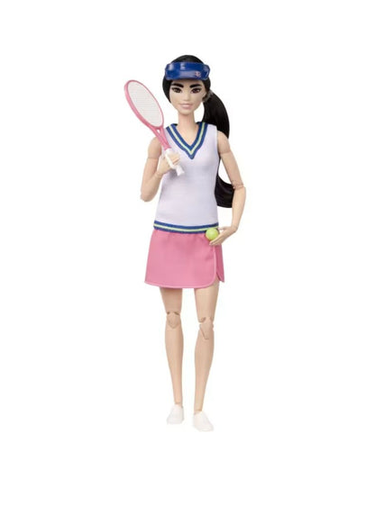 Muñeca Niña Profesiones Deportistas Tennis
