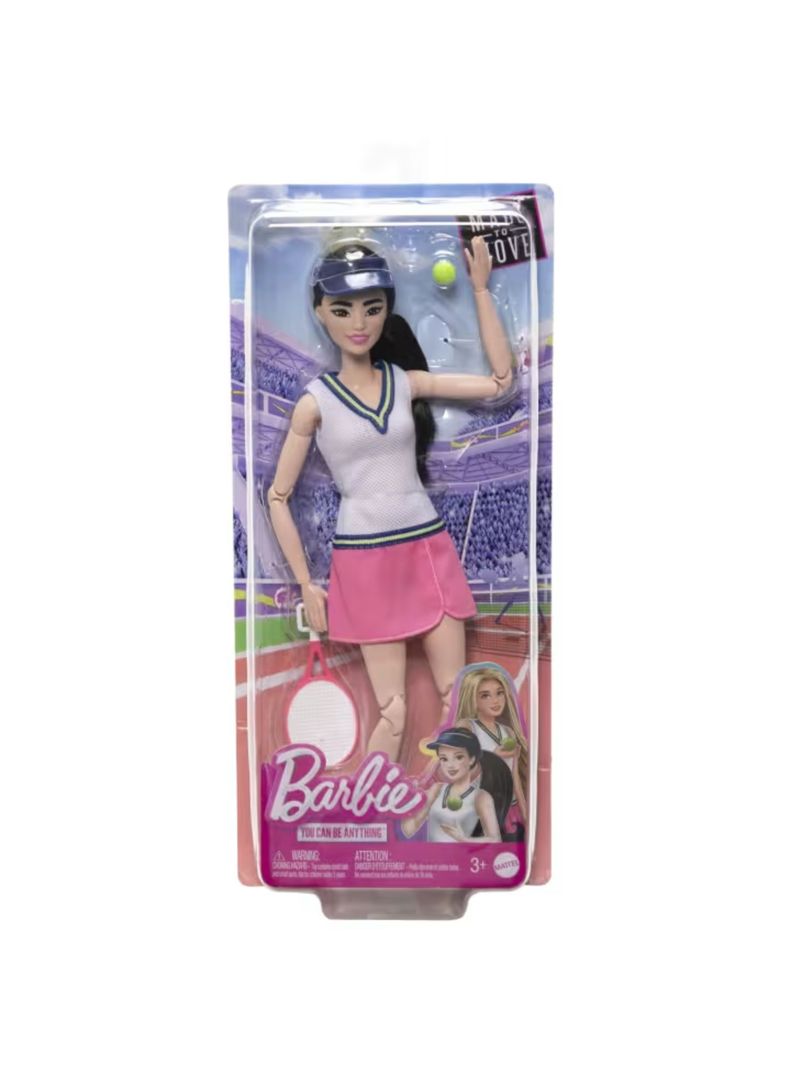 Muñeca Niña Profesiones Deportistas Tennis