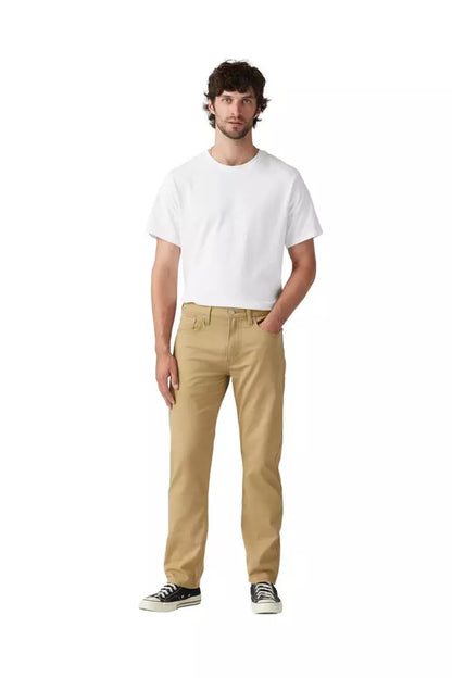 Jeans Hombre 502 Taper Café