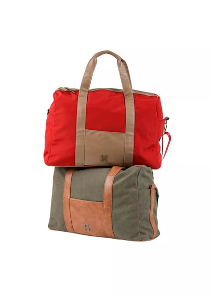 Bolso Otto Nylon Naranjo Viaje Humana