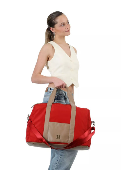 Bolso Otto Nylon Naranjo Viaje Humana