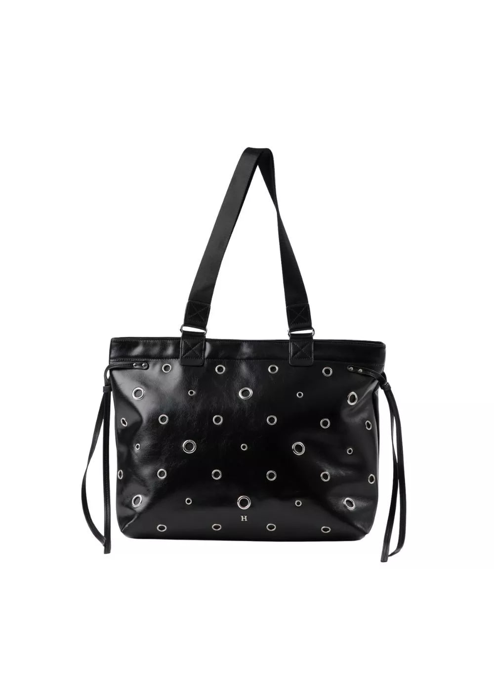 Cartera Tote Ecocuero Casey Negro Humana
