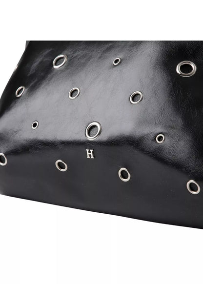 Cartera Tote Ecocuero Casey Negro Humana