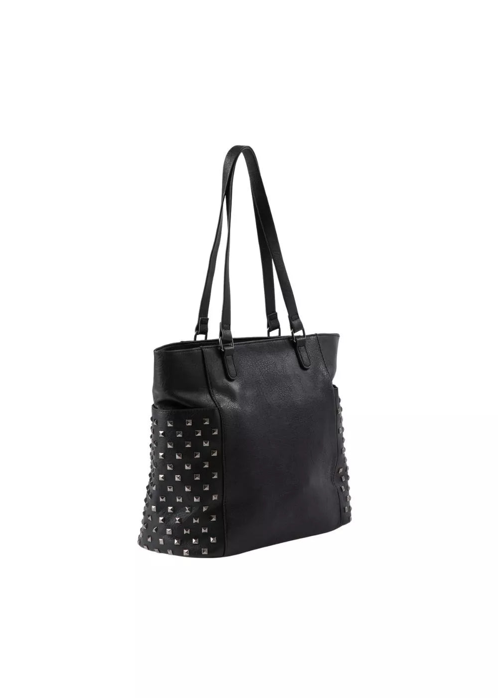 Cartera Tote Ecocuero Carol Negro Humana