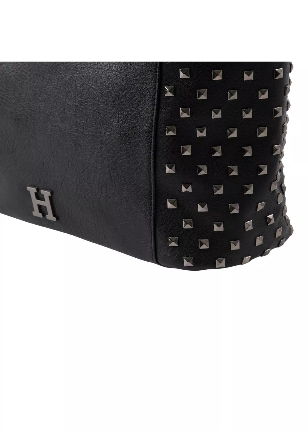 Cartera Tote Ecocuero Carol Negro Humana
