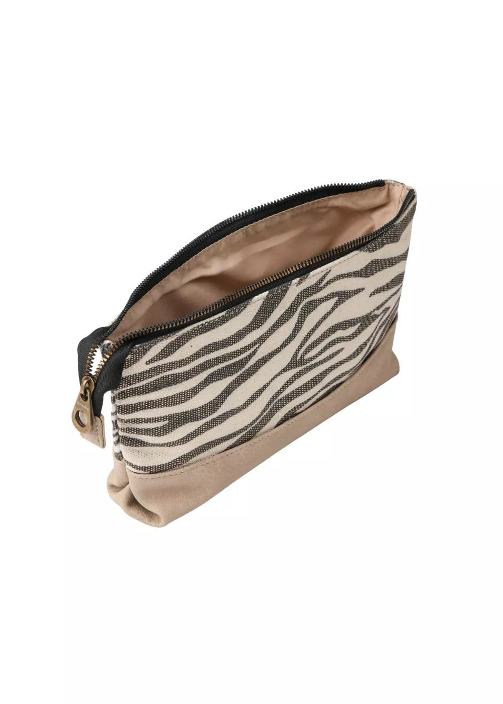 Estuche Mujer Jana Canvas Zebra Beige Humana