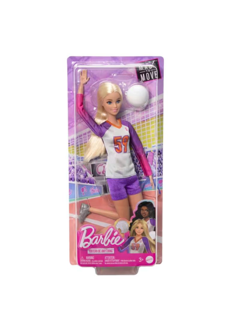 Muñeca Niña Profesiones Deportivas Voleibol
