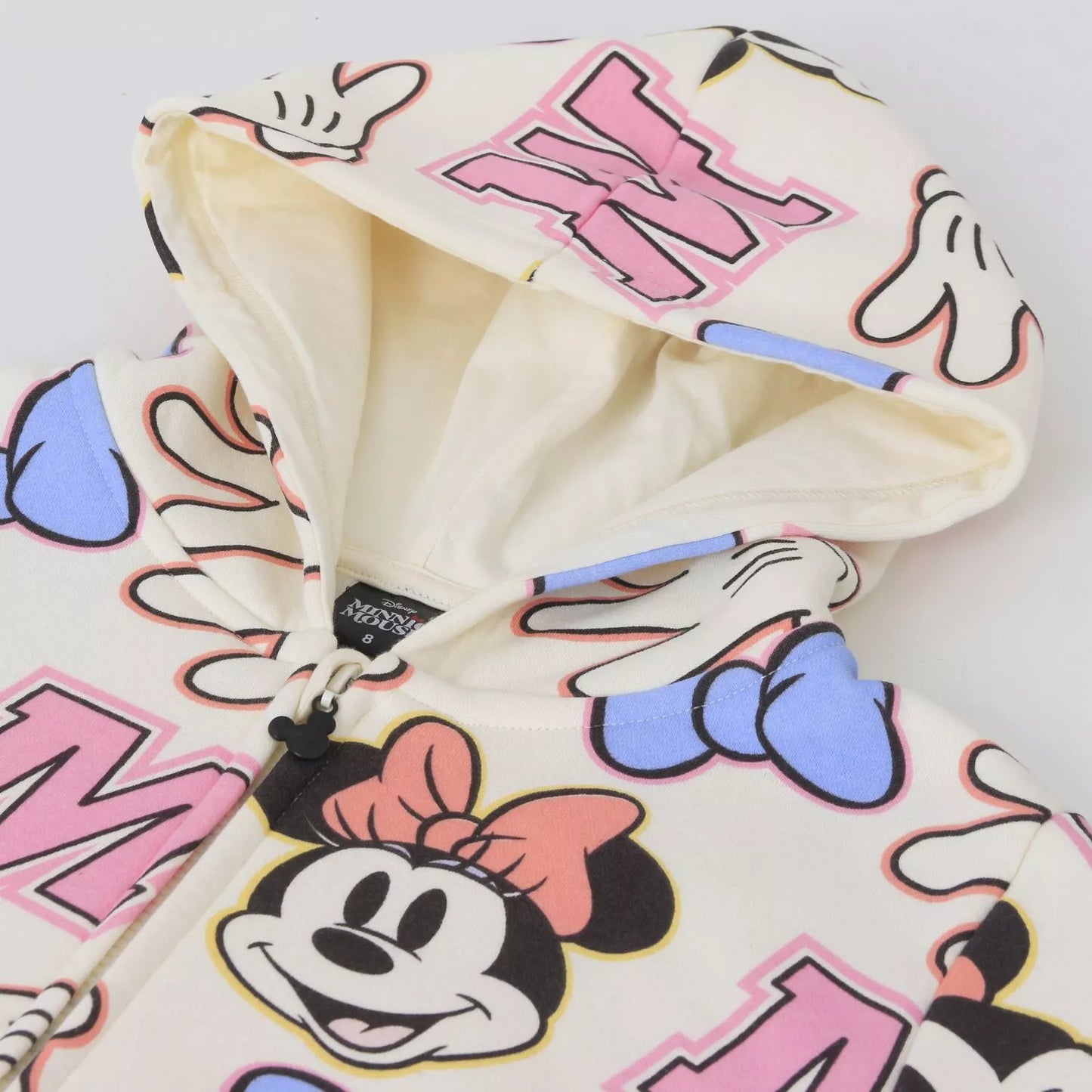 Polerón con Cierre Niña Full Print Iconos Minnie