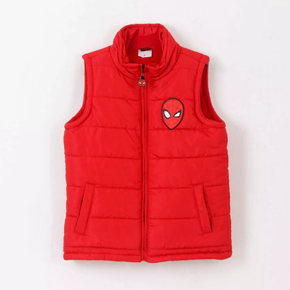 Parka Sin Mangas Niño Spiderman Rojo Marvel