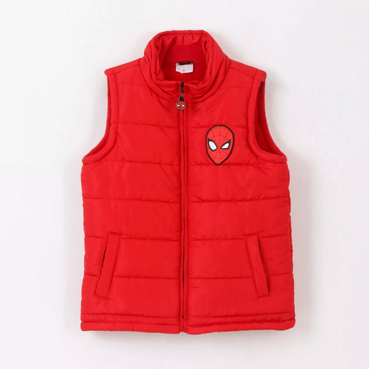 Parka Sin Mangas Niño Spiderman Rojo Marvel