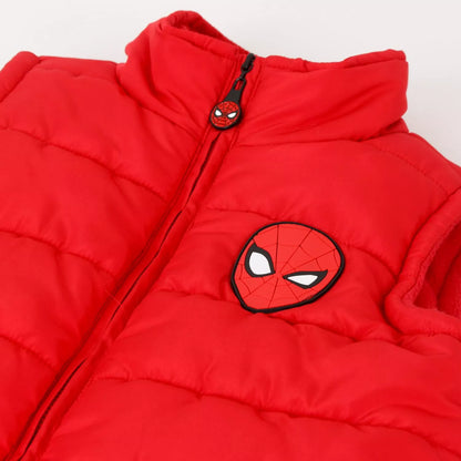 Parka Sin Mangas Niño Spiderman Rojo Marvel