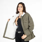 Chaqueta Mujer Long Look Chiporro Interno Verde