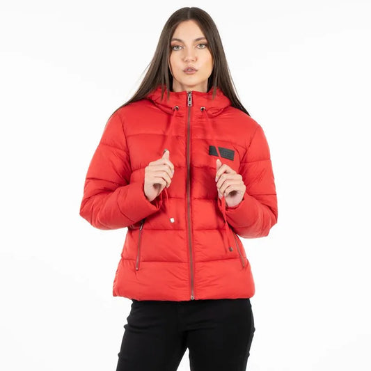 Parka Mujer Puffa Corta Red