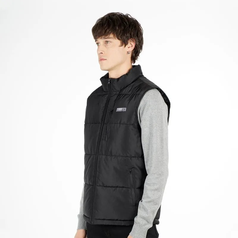 Parka Hombre Sin Mangas Quilt Black