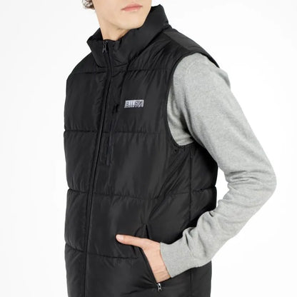 Parka Hombre Sin Mangas Quilt Black