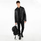 Parka Hombre  Pu Thin Quilt Negro