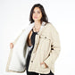 Chaqueta Mujer Long Look Chiporro Interno Habano