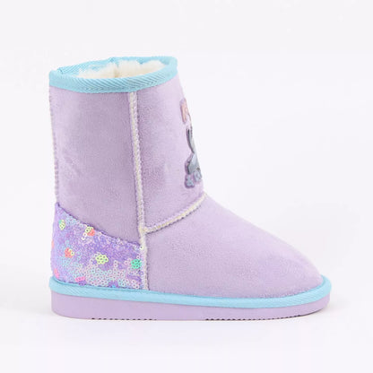 Bota Niña Chiporro Keep Palm Lilo & Stitch Morado