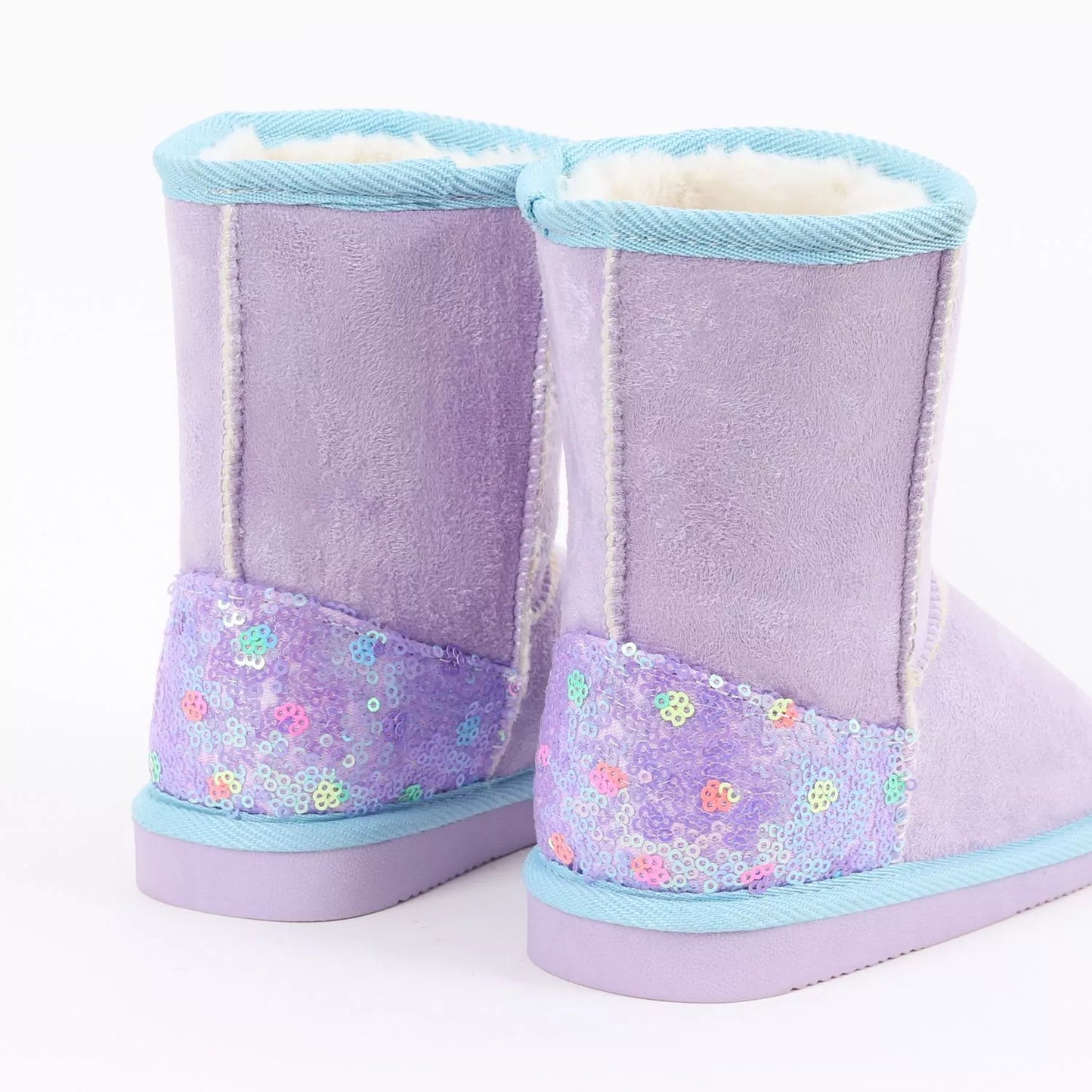 Bota Niña Chiporro Keep Palm Lilo & Stitch Morado