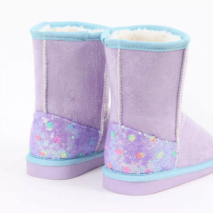 Bota Niña Chiporro Keep Palm Lilo & Stitch Morado
