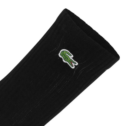 Calcetin Hombre Lacoste Negro
