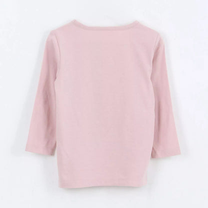 Polera Manga Larga Niña Polly Puppy Rosado