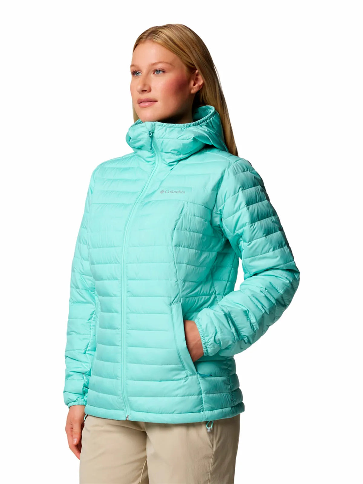 Parka Mujer Silver Falls II Celeste