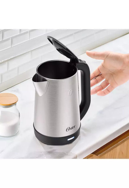 Hervidor Oster 2L 1850W Acero Inox Apagado Auto