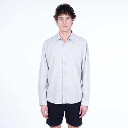 camisa-hombre-manga-larga-hombre-lino-gris