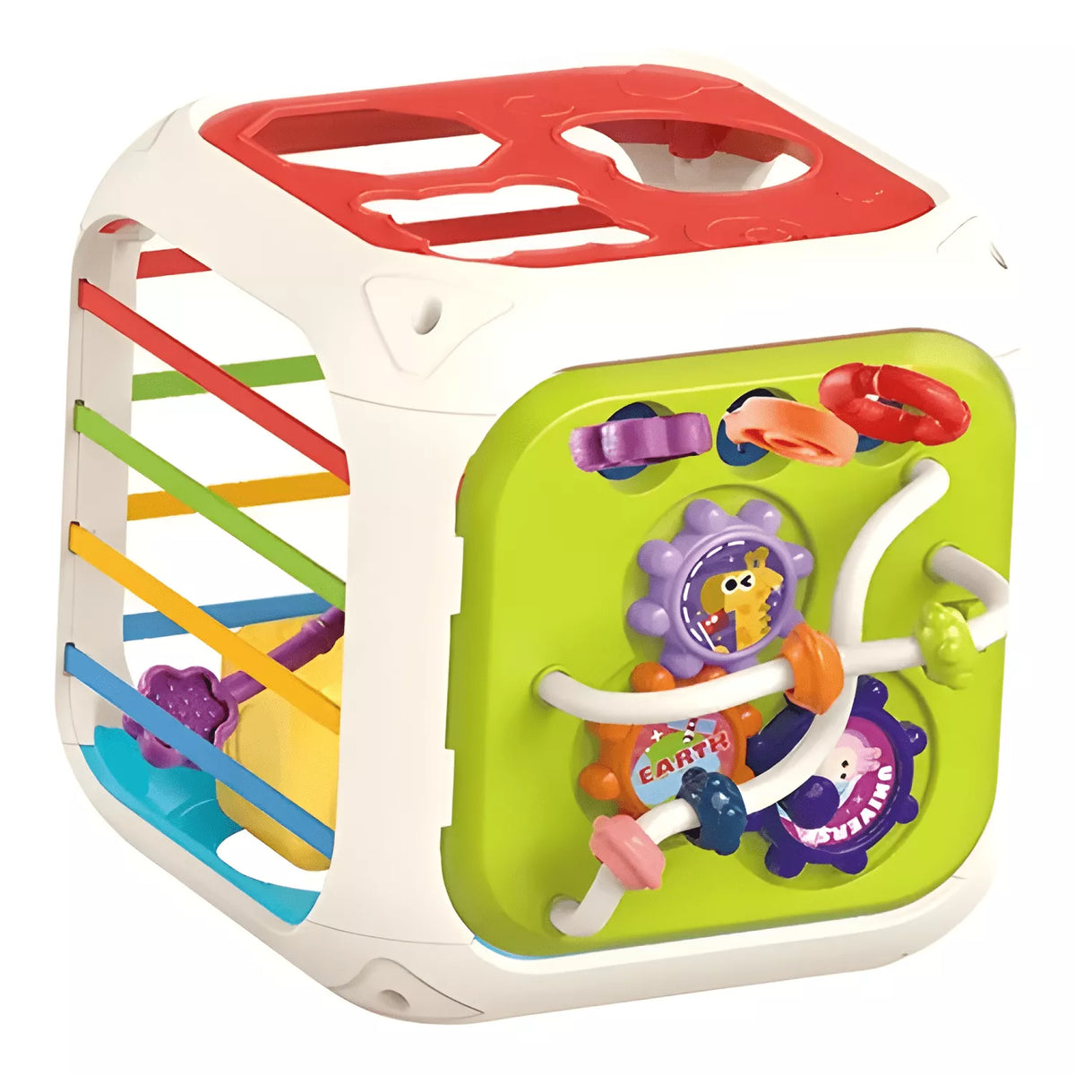 Cubo Didactico Educativo  7 En 1