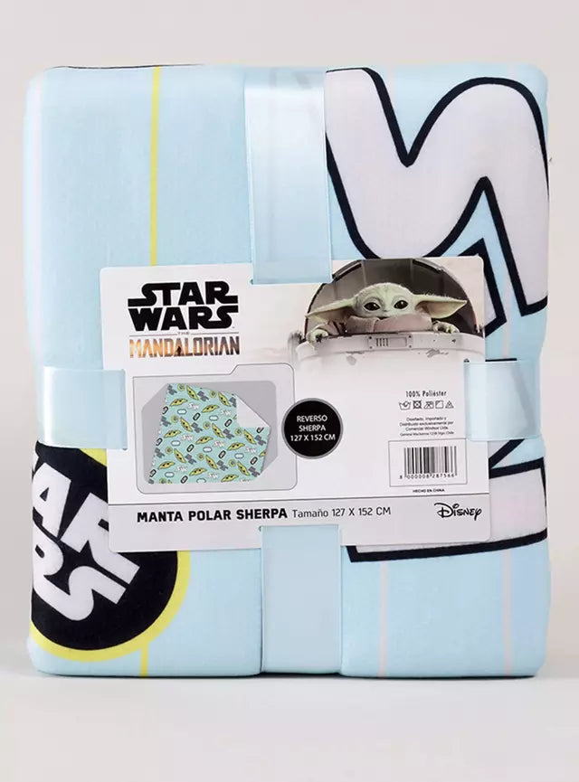 Manta Polar Sherpa Star Wars 127x152 cm
