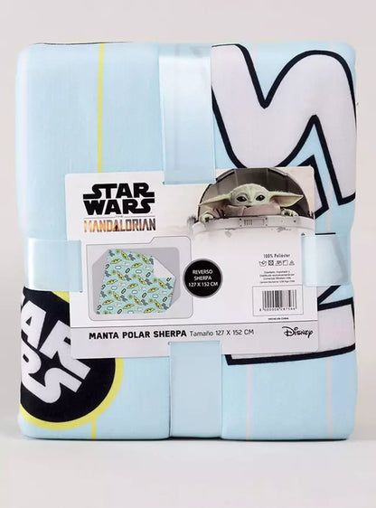 Manta Polar Sherpa Star Wars 127x152 cm