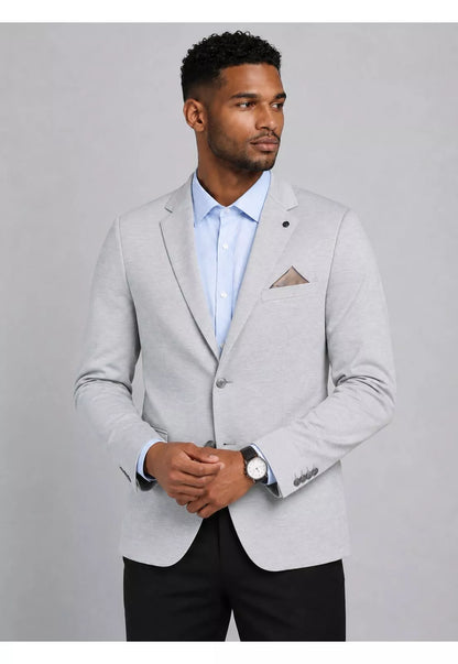Chaqueta Denim Gris