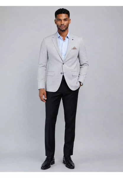 Chaqueta Denim Gris