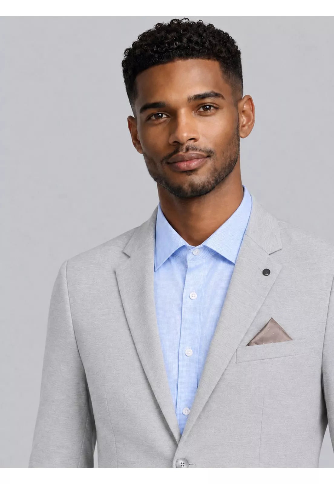 Chaqueta Denim Gris