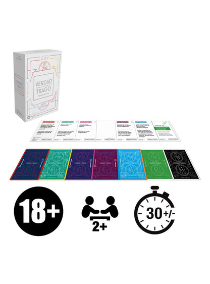 Juego de Mesa Adultos Verdad o Trago
