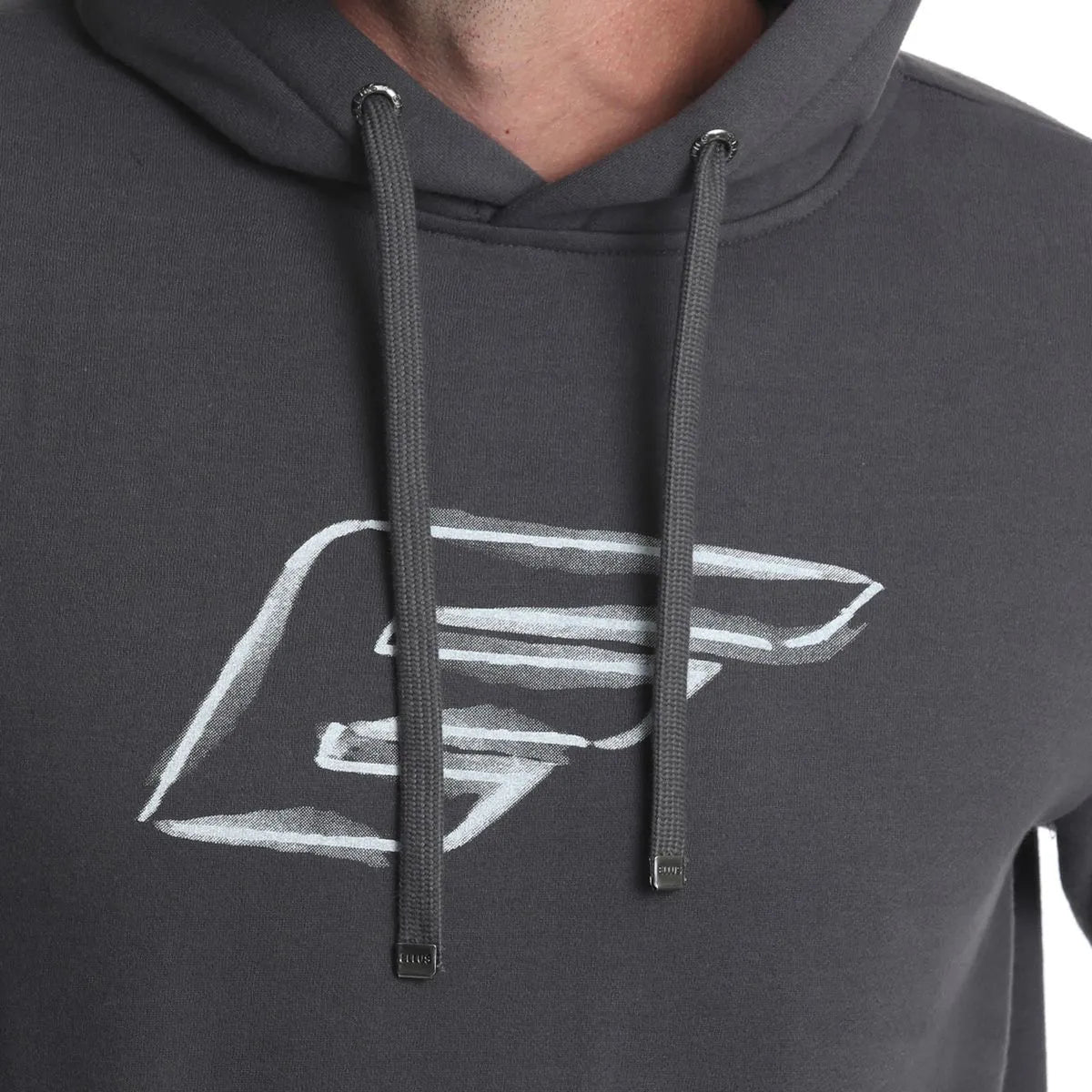 polerón-hombre-capucha-regular-fit-fleece-gris-