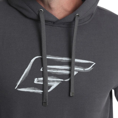 polerón-hombre-capucha-regular-fit-fleece-gris-