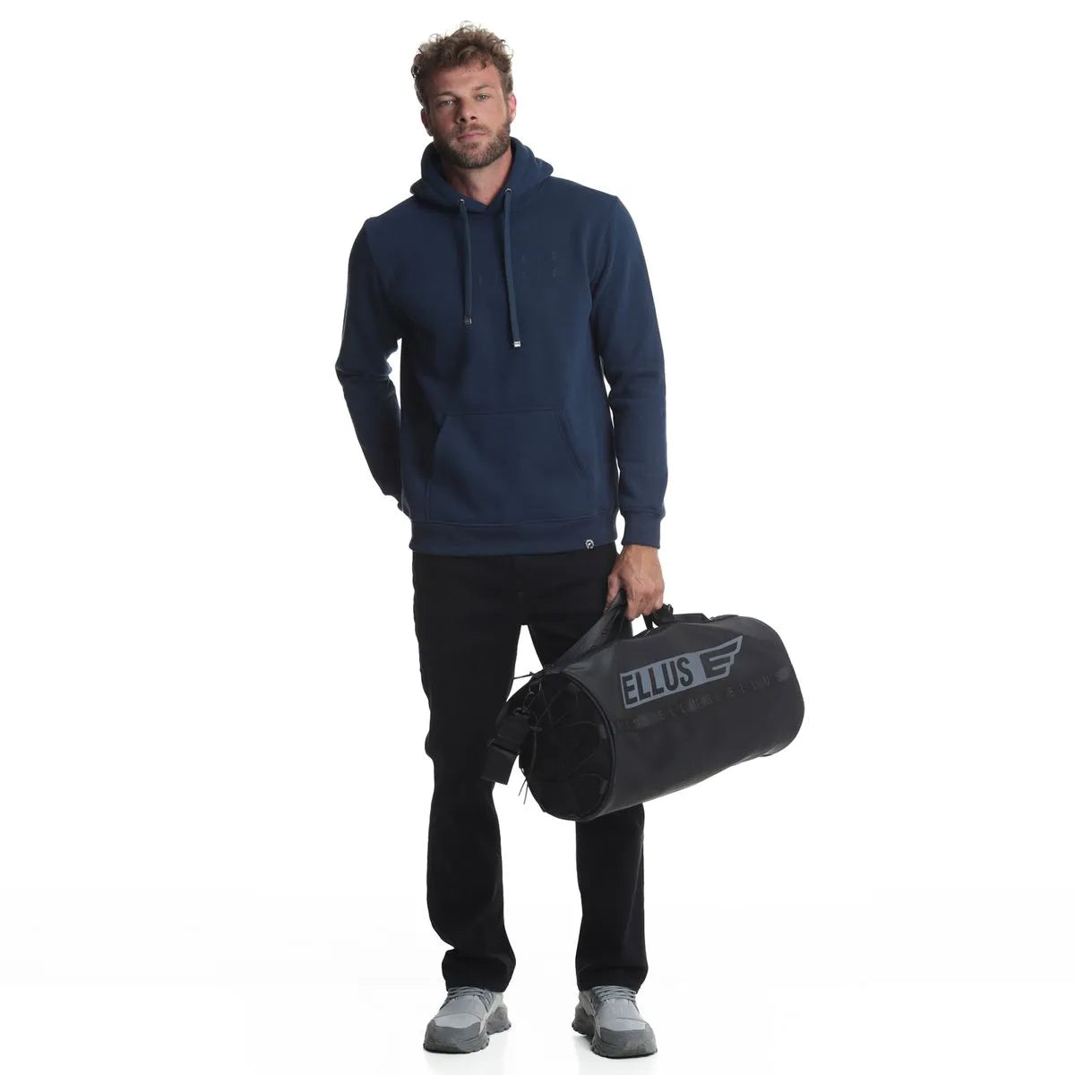 polerón-hombre-capucha-regular-fit-fleece-azul-marino