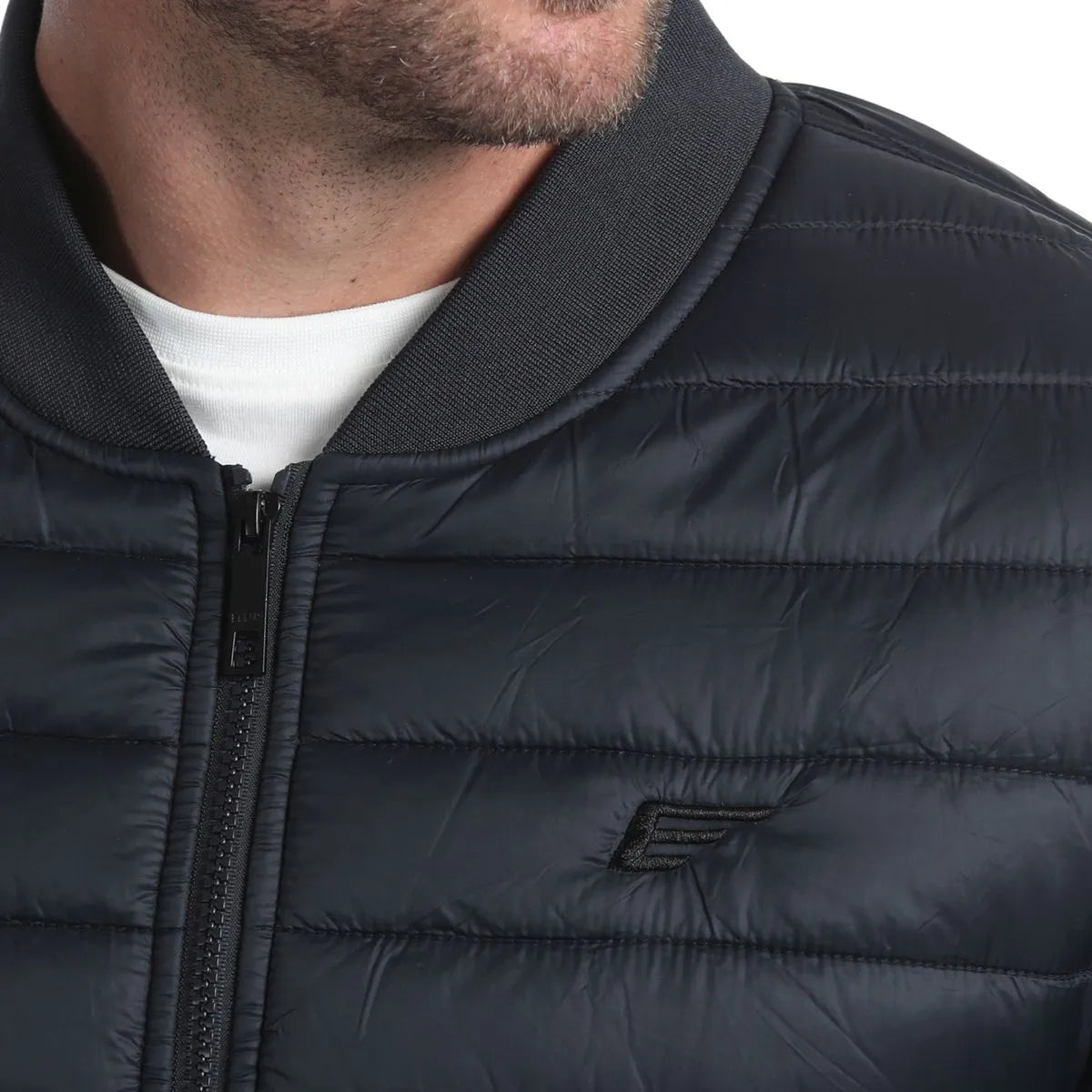 parka-hombre-bomber-básica-azul-