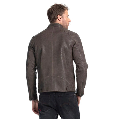 chaqueta-hombre-pu-rider-moto-cafe