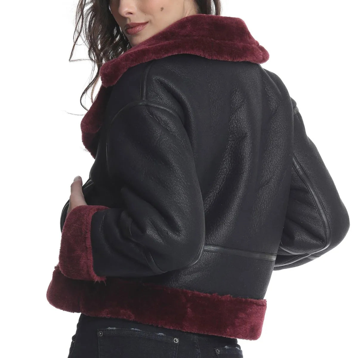 chaqueta-mujer-bonded-new-aviator-negro