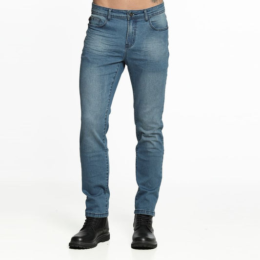 Jeans Slim Black Blue Basic Azul