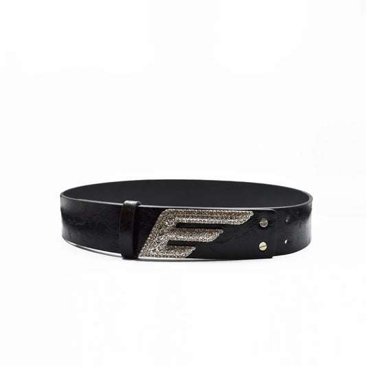 cinturón-mujer-hebilla-con-brillos-3,8cm-negro