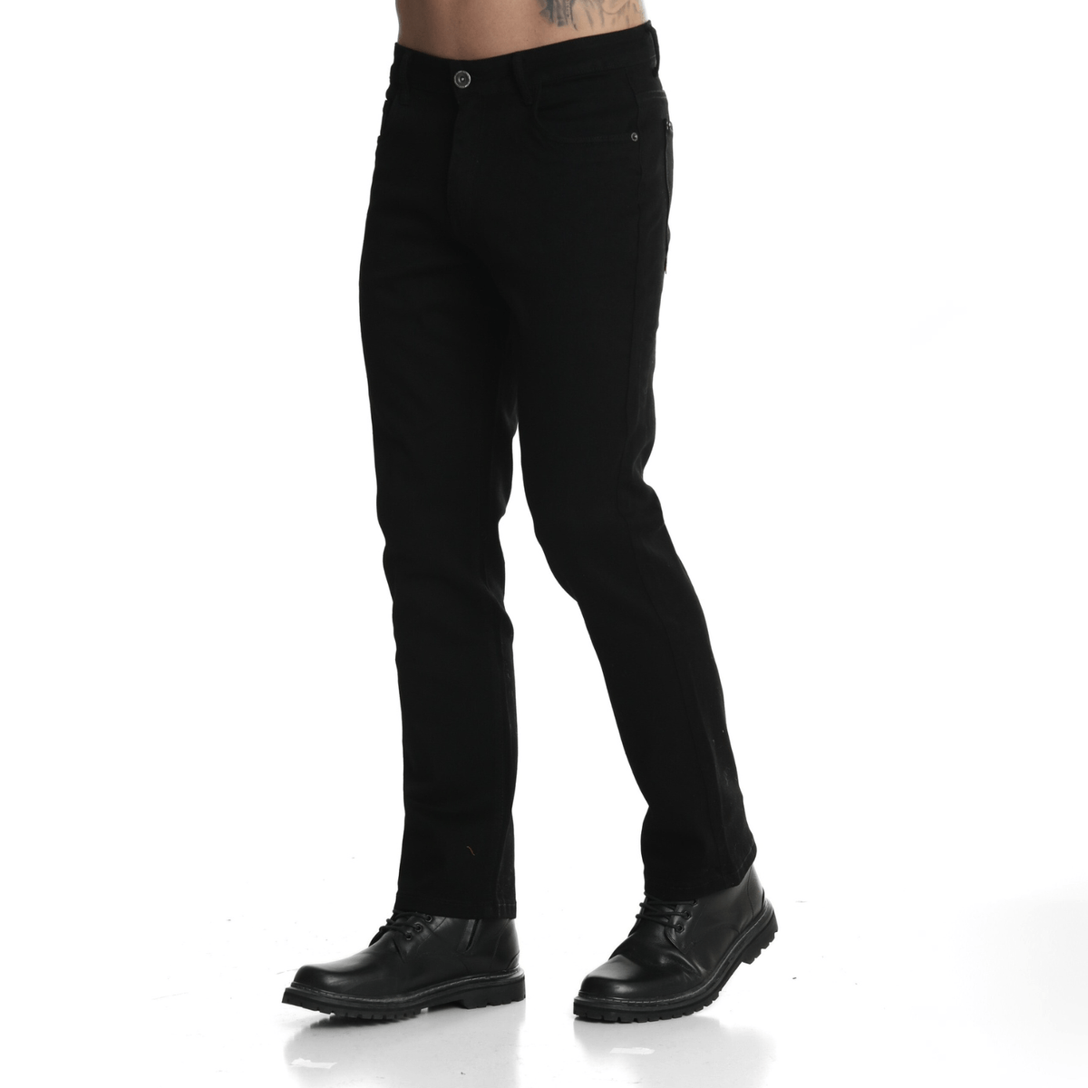 jeans-hombre-straight-tiro-alto-negro