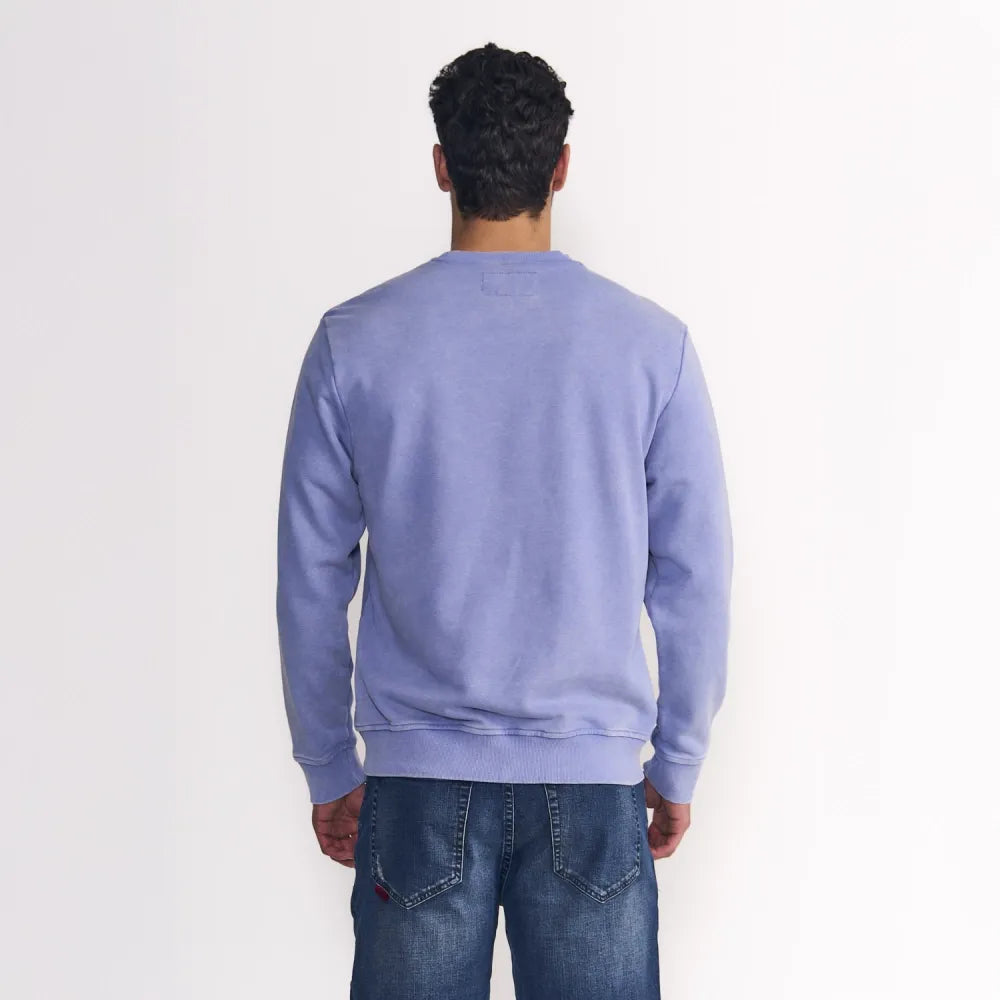 polerón-hombre-cuello-redondo-terry-pigment-dye-blue