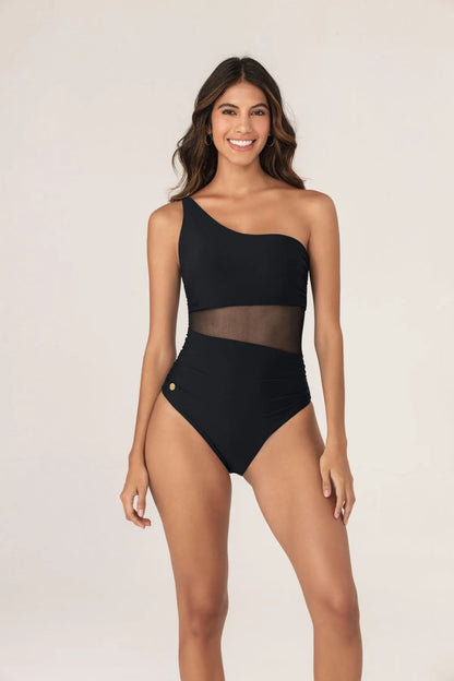 traje-de-baño-mujer-entero-de-un-solo-hombro-negro